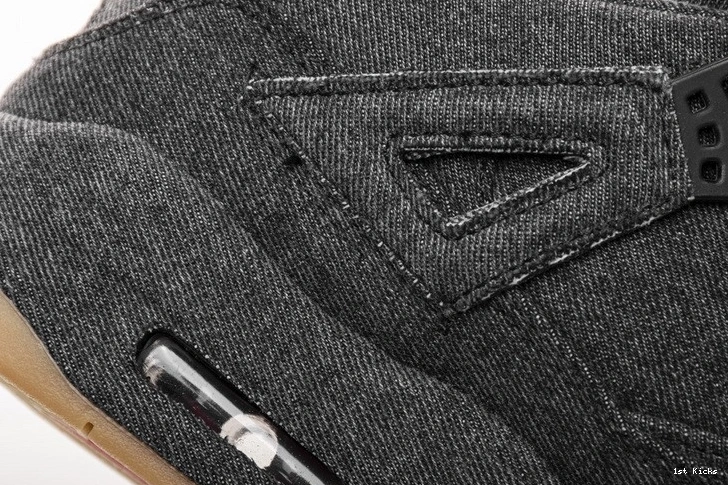 Black Air Jordan Denim AO2571-001 4 Levi's 0312